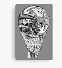 The Sitting Dead Canvas Print