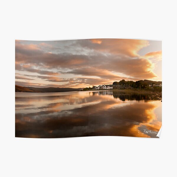 A Fyne Reflection Poster
