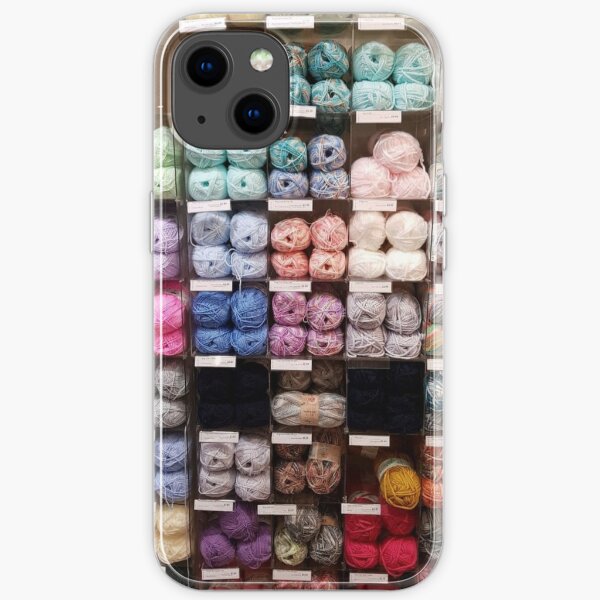 yarn shelves iPhone Soft Case