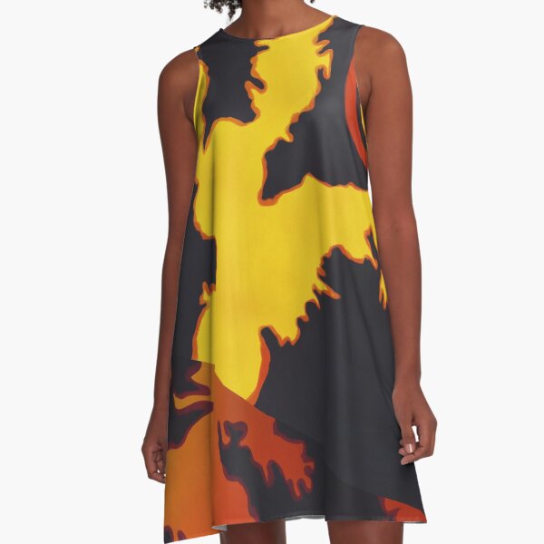 Goddess' Wing - Origin A-Line Dress