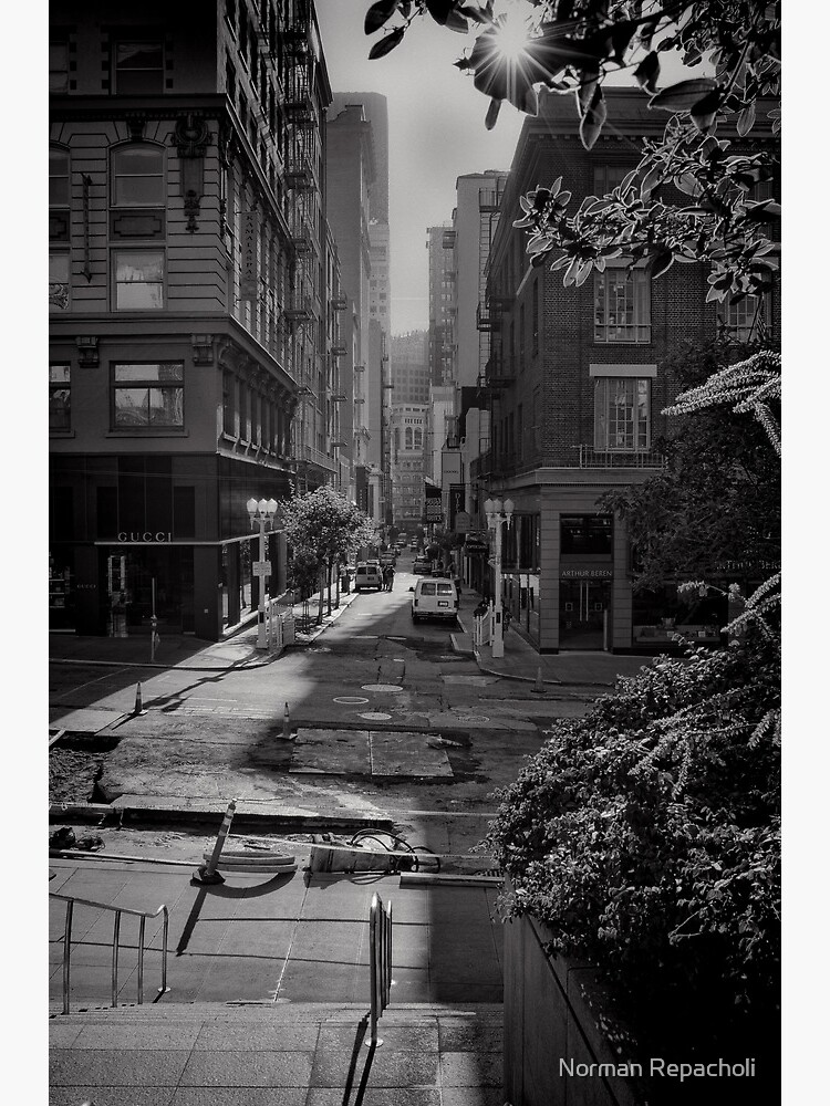 A view down Maiden Lane - San Francisco by keystone