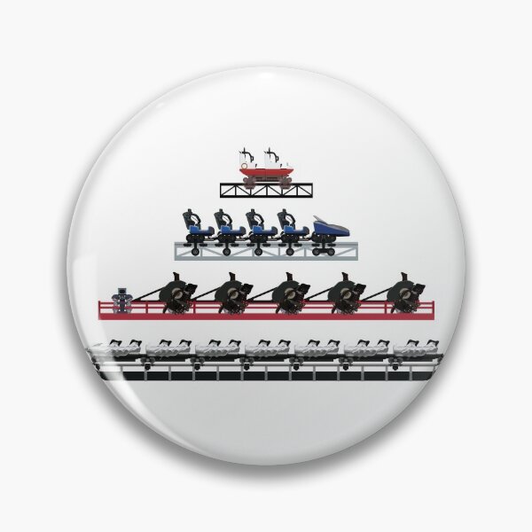 Item preview, Fuji-Q Highland Coaster Cars Design designed and sold by CoasterMerch.