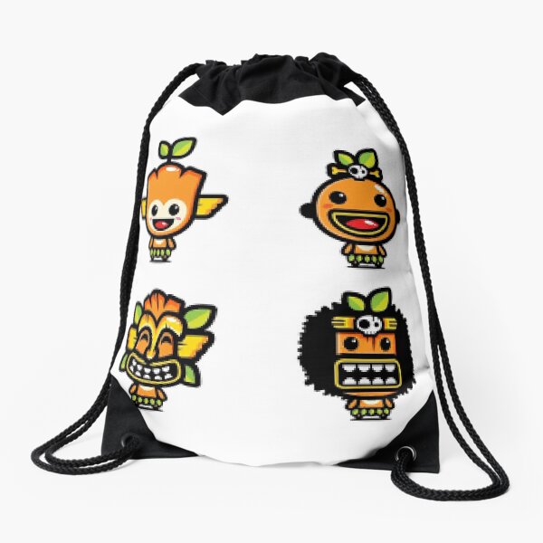 Cultural Masquerade Face Drawstring Bag