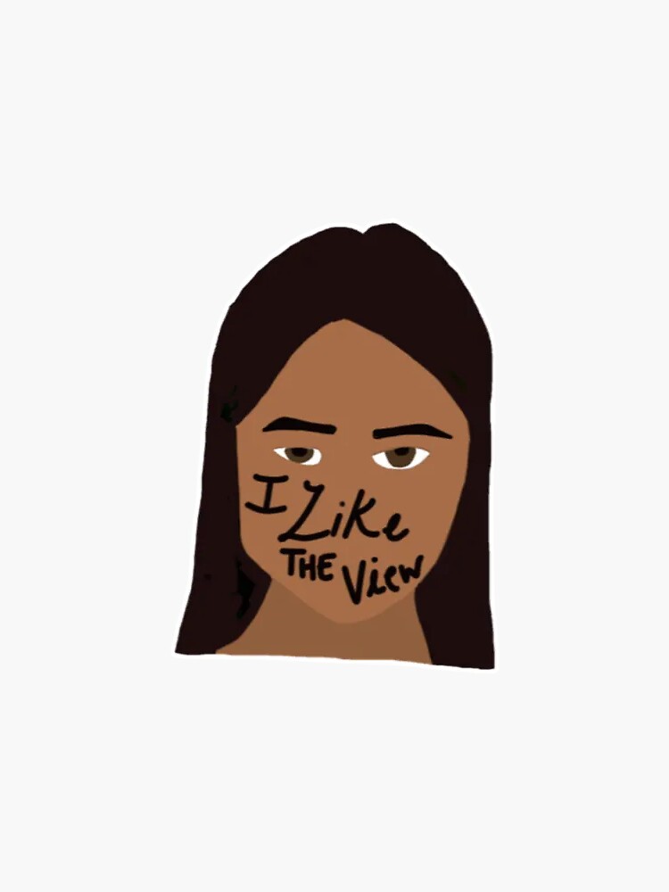 "Rose from 90 Day Fiance I Like the View Sticker " Sticker by AnnaRose2