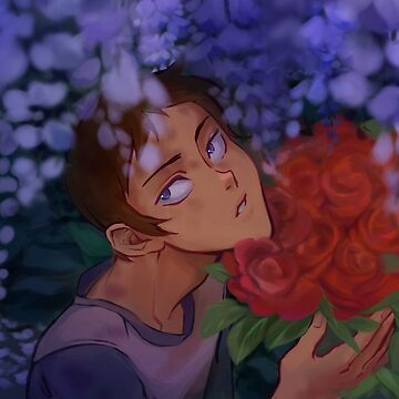 Artwork thumbnail, Lance Voltron Flowers by littleblackchat