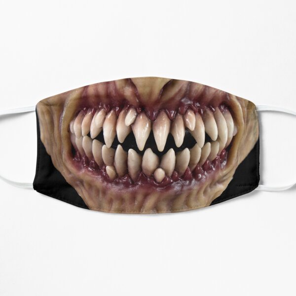Boogeyman Jaundice with Sharp Teeth Flat Mask