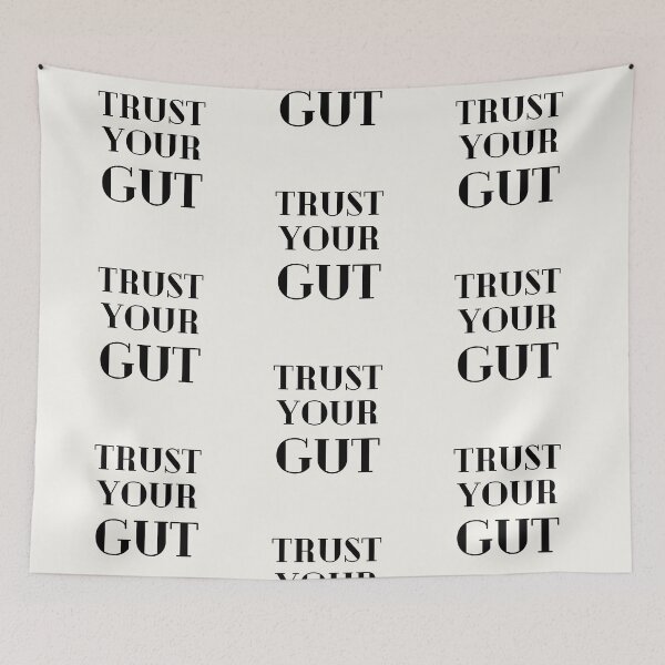 Aperçu de l'œuvre Trust your gut créée et vendue par EnlightParis.