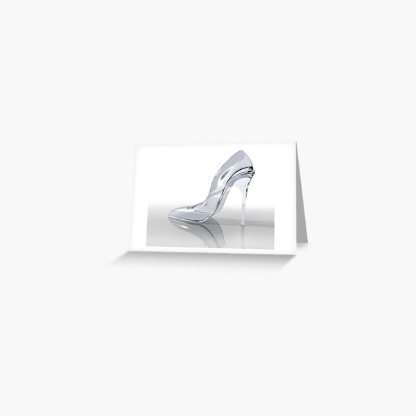 Glass slipper Greeting Card