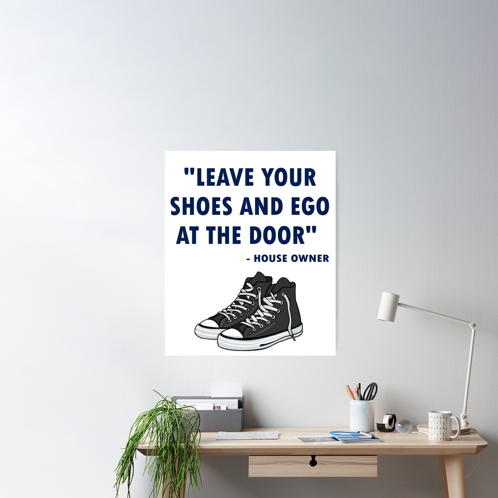 Funny Welcome Mats For Front Door Leave your shoes and ego outside