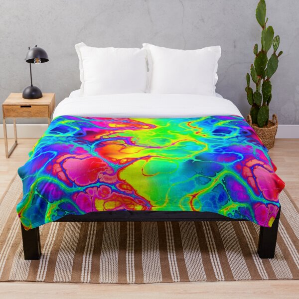 Item preview, Dragons Breath Trippy Rainbow Abstract Tie Dye Pattern designed and sold by RootSquare.