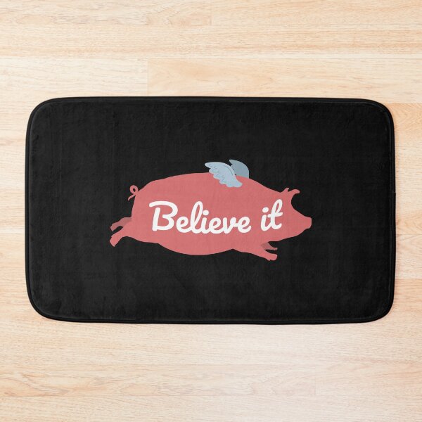 Item preview, I'll Believe When Pigs Fly designed and sold by friendlyspoon.