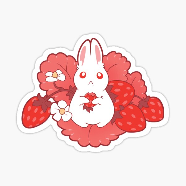 Item preview, Strawbunny Delight designed and sold by Missy Peña.