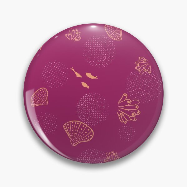 Item preview, violet ocean pattern designed and sold by rysunki-malunki.