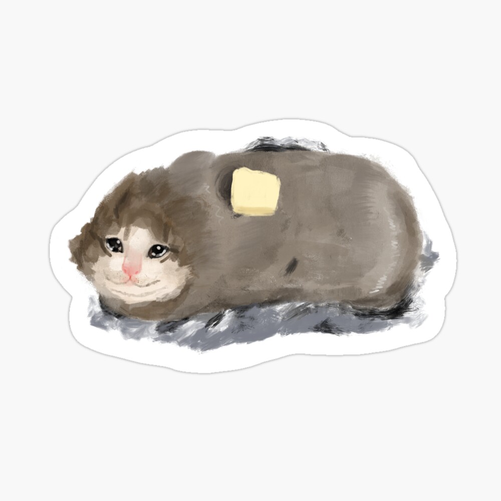 I Draw Sad Baked Butter Potato Cat Meme Poster | ubicaciondepersonas ...
