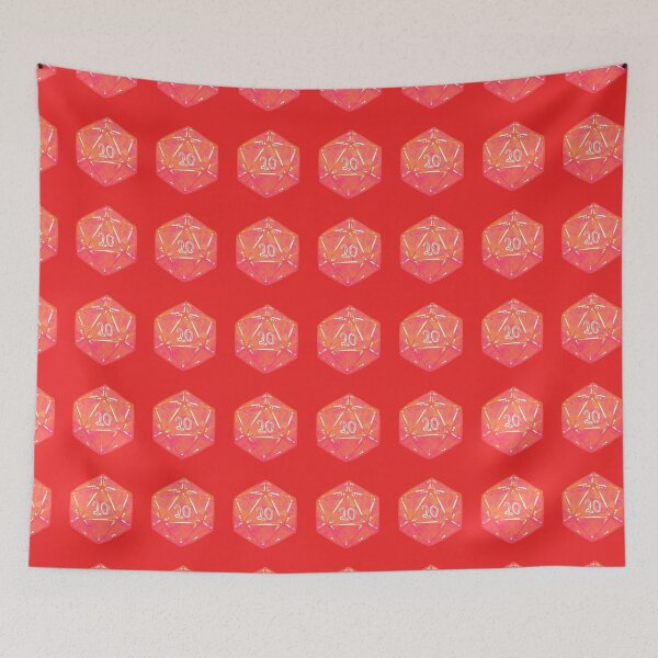 Item preview, Red Natural 20 Dungeons and Dragons Candy Dice! designed and sold by amyscabgarden.