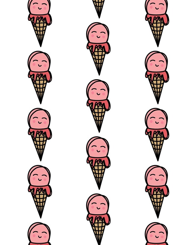 "Cute Ice Cream Cone" iPhone Case & Cover by evilsisters Redbubble