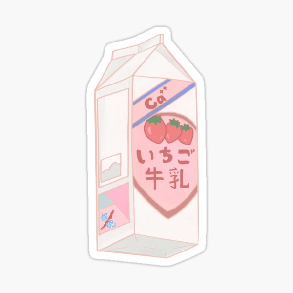 Gintama strawberry milk Sticker