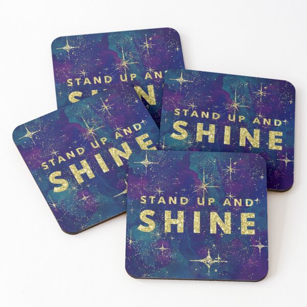 Item preview, Stand Up and Shine Dark Galaxy designed and sold by SakuraSkies.