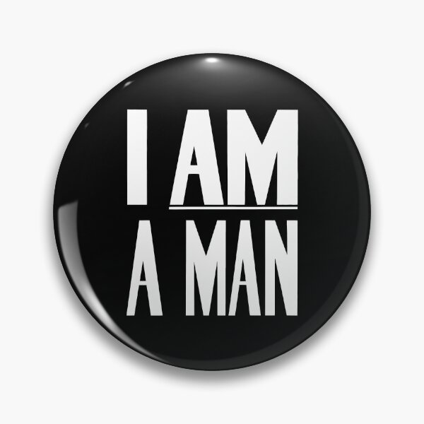 Item preview, I Am A Man - Civil Rights - Black and White Version designed and sold by warishellstore.