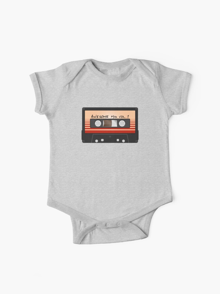 Thumbnail 1 of 2, Baby One-Piece, Awesome Mix Vol. 1 designed and sold by ridiculouis.