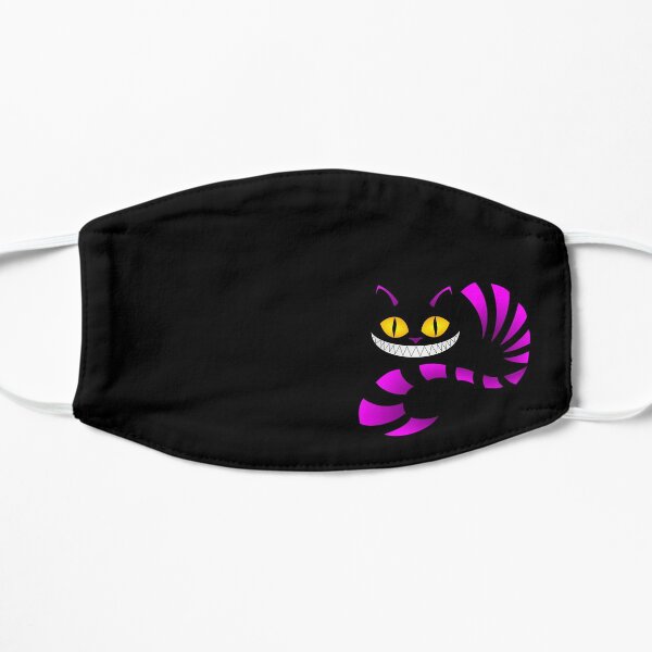 Pink Cheshire Cat Flat Mask