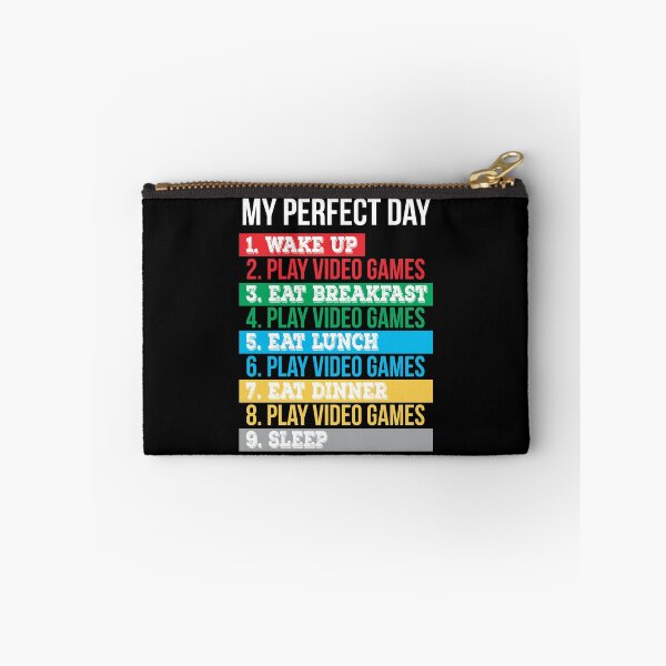 Item preview, My Perfect Day Video Games Funny Cool Gamer Gift designed and sold by MalikaBela.