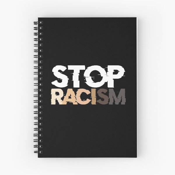 Item preview, stop racism designed and sold by NovaTees.