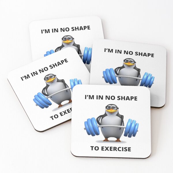 Item preview, I AM IN NO SHAPE TO EXERCISE. designed and sold by vynguyen2905.