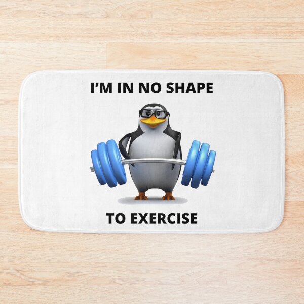 Item preview, I AM IN NO SHAPE TO EXERCISE. designed and sold by vynguyen2905.