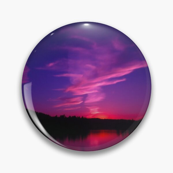 Item preview, Purple Sunset in Montana, Foys Lake, Flathead Valley  designed and sold by LCAppling.