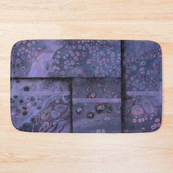 Item preview, "Plan of Purple" Enhanced Acrylic Pour Painting designed and sold by peonypours.