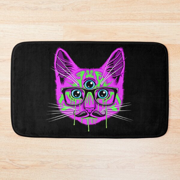 Item preview,  Three-eyed Cat Wearing Glasses designed and sold by gabioralves.