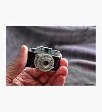 Camera in Hand Photographic Print
