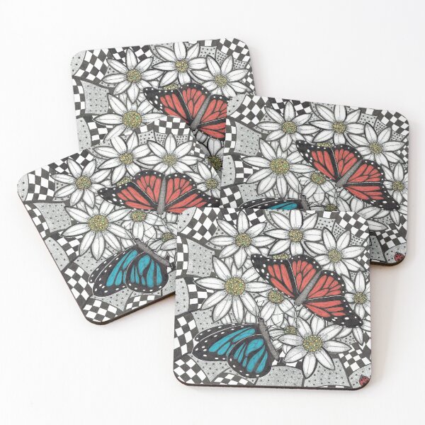 Item preview, ZENTANGLE BUTTERFLIES designed and sold by penartvt.