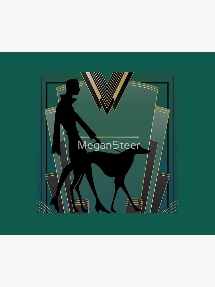 Thumbnail 2 of 2, Duvet Cover, Art Deco Icon designed and sold by MeganSteer.