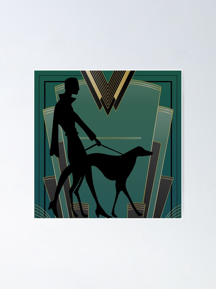 Alternate view of Art Deco Icon Poster