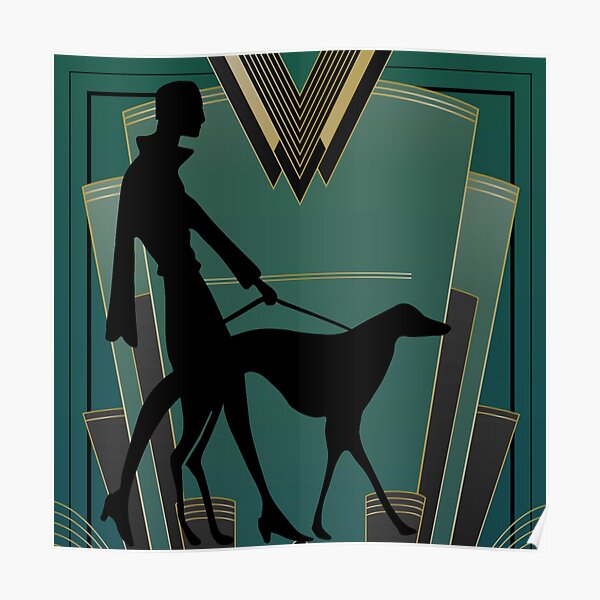Art Deco Icon Poster