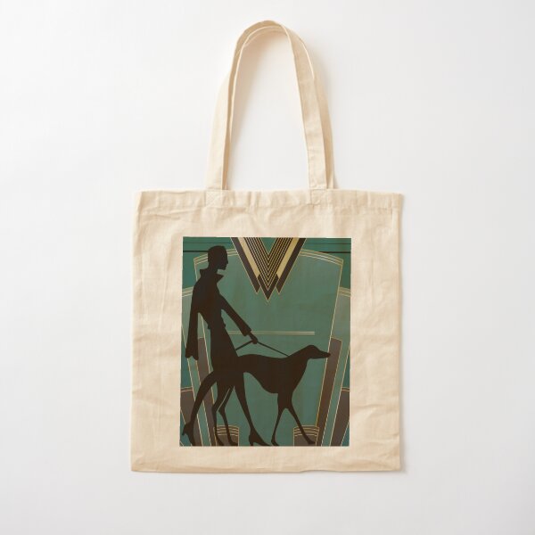 Art Deco Icon Cotton Tote Bag