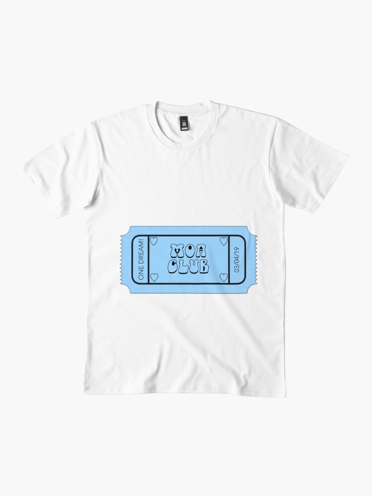 Thumbnail 2 von 4, Premium T-Shirt, TXT MOA CLUB TICKET designt und verkauft von MAGICISLANDS.