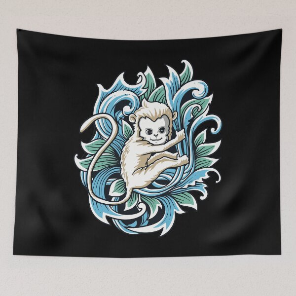 Item preview, White Monkey designed and sold by Vector Scout Lab.