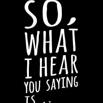 Imagen de la obra So, What I Hear You Saying Is de Ripper19