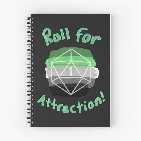 Item preview, Aro Pride DND Shirt  designed and sold by -nat20-.