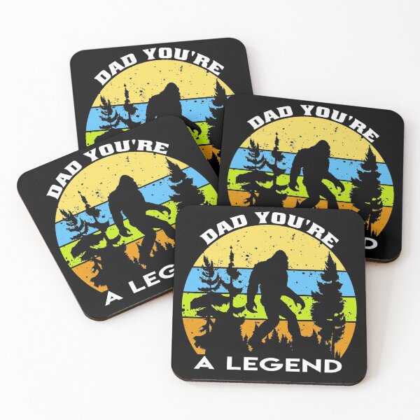 Item preview, Dad you're a legend bigfoot designed and sold by osamamohamad.