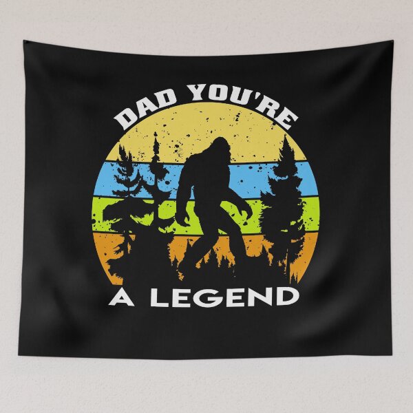 Item preview, Dad you're a legend bigfoot designed and sold by osamamohamad.