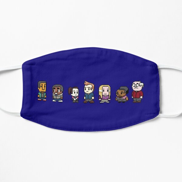 Digital Community Flat Mask