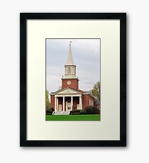 Chapel at Bucknell University Framed Print