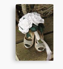 Her Shoes Canvas Print