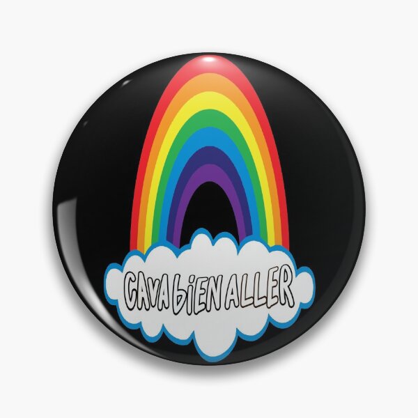 Item preview, Ca Va Bien Aller Sticker & Mask (HD) Small Cloud (Blue & No Shadow) designed and sold by Brazz Official.