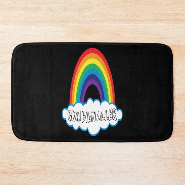 Item preview, Ca Va Bien Aller Sticker & Mask (HD) Small Cloud (Blue & No Shadow) designed and sold by Brazz Official.