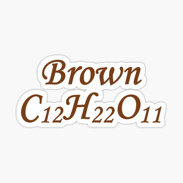 Brown Sugar Sticker